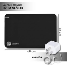 PremiumPort Topraklama Matı Seti 40X60 Cm, Kaydırmaz ve Suya Dayanıklı, Kablo ve Priz Dahil