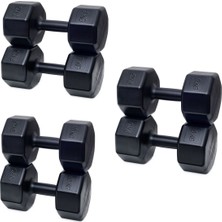 PremiumPort Çiftli Spor Dambıl Seti 7kg, 9kg ve 10KG, Hızlı ve Güçlü Antrenman Için