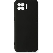 Pazarcan Reno 4 Lite Kılıf Nano Içi Kadife Silikon - Siyah