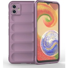 Pazarcan Galaxy A04E Kılıf Optimum Silikon - Mor