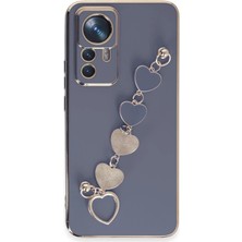 Pazarcan Mi 12T Kılıf Esila Silikon - Gri