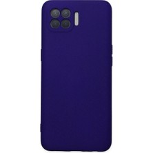 Pazarcan Reno 4 Lite Kılıf Nano Içi Kadife Silikon - Mor