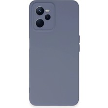 Pazarcan C35 Kılıf Nano Içi Kadife Silikon - Gri