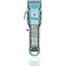 Feyza Design Mavi Profesyonel Saç Kesme Makinesi, Pratik ve Şık Tasarım