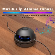 PremiumPort Dijital Ip Atlama Makinesi, Bluetooth, 10 Hız, Kumandalı, Müzikli, Spor Cihazı