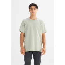 Lee %100 Pamuk Regular Fit Normal Kesim Bisiklet Yaka Basic Tişört