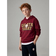 LC Waikiki Lcw Kids Kırmızı Galatasaray Baskılı Erkek Çocuk Sweatshirt