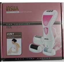 Feyza Design Profesyonel 4'ü Bir Arada Güzellik Aracı, Çok Fonksiyonlu Epilatör