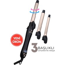 Feyza Design Çok Başlıklı Otomatik Maşa Seti, 19MM, 25MM ve 32MM, Güncellenmiş Versiyon