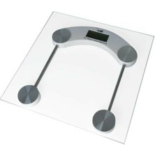 Feyza Design Dijital Kare Cam Banyo Tartısı, Hassas ve Şık Tasarım