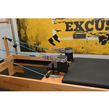 PremiumPort Reformer Double Straps Ikili Elcik Seti Renkli, Güç ve Konfor Sağlar