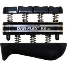 PremiumPort Siyah Dıgı-Flex Parmak Egzersiz Yayı, Güç ve Esneklik Artırıcı
