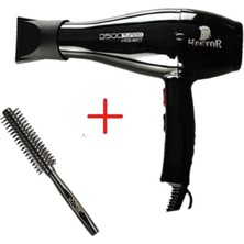 Feyza Design Yüksek Performanslı Profesyonel Turbo Fön Makinesi Siyah