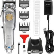 Feyza Design Profesyonel Gümüş Seri Şarjlı Tıraş Makinesi, Kusursuz Bakım