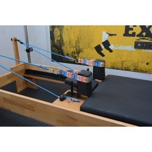 PremiumPort Renkli Reformer Double Straps, Çift Elcikli Pilates Aksesuarı