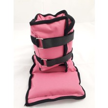 PremiumPort El ve Ayak Bilek Ağırlık Seti 6 Kg, Pembe Kum Torbası, Çift Paket