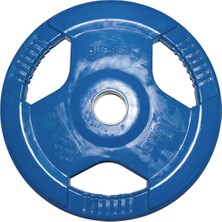 PremiumPort 10 kg Mavi Olimpik Kauçuk Plaka, Dayanıklı ve Kullanışlı Spor Ekipmanı