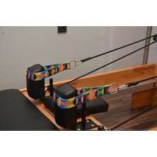 PremiumPort Renkli Elcikli Reformer Double Straps, Spor ve Yoga Için Mükemmel Aksesuar