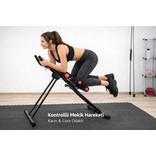 PremiumPort Karın Kasları Için Çok Fonksiyonlu Ab Vertical Spor Aleti