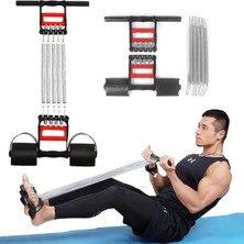 PremiumPort Çelik Dirençli El, Ayak ve Göğüs Yayı Spor Aleti, Çok Fonksiyonlu