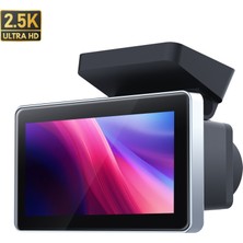 Conio Araç Kamerası A88 Pro,2k Ultra Hd Çözünürlük,ön ve Arka Kamera, Süper Gece Görüşü, Wifi Bağlantılı Geniş Açı