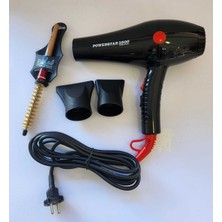 Feyza Design Güçlü 3500W Turbo Saç Kurutma Fön Makinesi ve Rodeo 3001 Fırça Seti