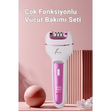 Feyza Design Çok Fonksiyonlu Elektrikli Epilatör ve Tıraş Cihazı Kadınlar Için