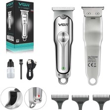 Feyza Design Mini Şarjlı Metal Profesyonel Saç ve Sakal Tıraş Makinesi