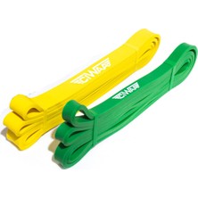 PremiumPort Çiftli Latex Güç Bandı Direnç Lastiği Seti, Egzersiz ve Antrenman Için