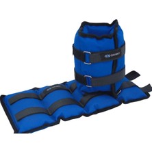 PremiumPort El-Ayak Bilek Ağırlığı 3 Kg, Mavi Çift Set, Egzersiz ve Fitness Ekipmanı