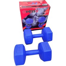 PremiumPort 5 kg Plastik Dambıl Seti, Sağlıklı ve Pratik Spor Ekipmanı