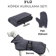 Feyza Design 3'lü Köpek Kurulama Seti Microperformance® Süper Emici Tam Set