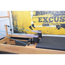 PremiumPort Renkli Reformer Double Straps, 12'li Set, Güç ve Esneklik Ödülü