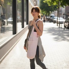 PremiumPort Yumuşak Pembe Mat Heybe Çanta, Şık ve Hafif Tasarım