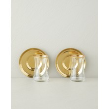 English Home Elise Çelik 4 Parça 2 Kişilik Çay Seti 170 ml Gold