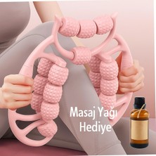 PremiumPort Gelişmiş 18 Tekerlekli Bacak Masaj Aleti, Sıkılaştırıcı ve Şekillendirici