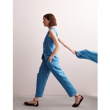 Marks & Spencer Saf Keten Uzun Kesim Yelek