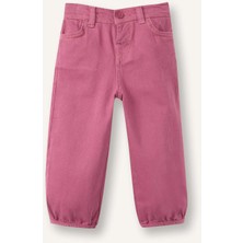 DeFacto %100 Pamuk Gabardin Pantolon Kız Bebek G8139A526SP