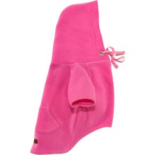 Feyza Design Kanguru Cepli Pembe Polar Sweatshirt, Rahat ve Şık Ev Giyim Ürünü