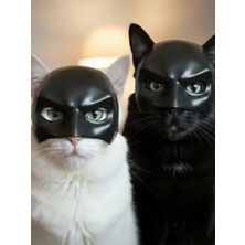 Feyza Design Evcil Hayvanlar Için Eğlenceli ve Şık Yarasa Adam Kedi Kaskı