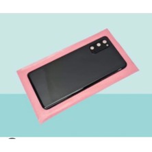 Azurtech Samsung Galaxy Uyumlu S20 Arka Kapak Batarya Pil Kapağı Kamera Lensli