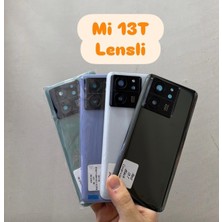 Azurtech Xiaomi 13T Uyumlu Arka Pil Batarya Kapağı Lensli