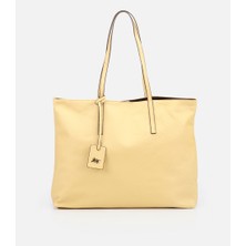 Hotiç 03CAH309170A520 KADIN Deri Sarı Tote Çanta