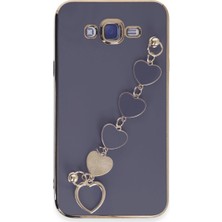 LTG Nova Galaxy J7 Kılıf Esila Silikon - Gri