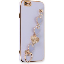 LTG Nova Iphone 6 Kılıf Esila Silikon - Lila