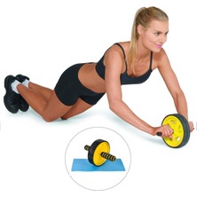 PremiumPort Sağlam Ab-Wheel Karın Kaslarını Güçlendiren Egzersiz Tekerleği