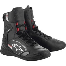 Alpinestars Superfaster Korumalı Motosiklet Botu Siyah  Gri  Kırmızı