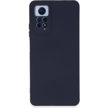 LTG Nova Redmi Note 12 4g Kılıf Nano Içi Kadife Silikon - Lacivert