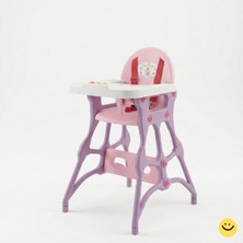 Bahçe Oyuncak Konforlu Mama Sandalyesi Emniyet Kemerli 6+ Ay Bebek Yemek Masası Kreş Restoran Ev Tipi