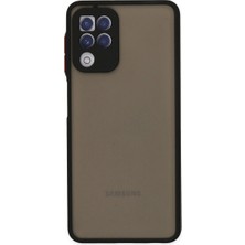 LTG Nova Galaxy A22 Kılıf Montreal Silikon Kapak - Siyah